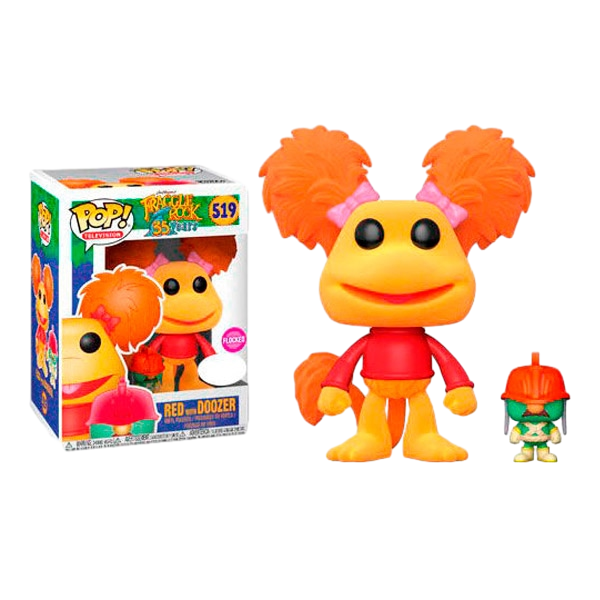 Figura POP Fraggle Rock Red with Doozer Flocked Exclusive Figura POP Fraggle Rock Red with Doozer Flocked Exclusive