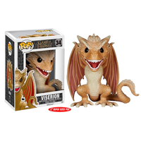 Figura POP Game of Thrones Viserion 15cm Figura POP Game of Thrones Viserion 15cm