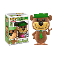 Figura POP Hanna Barbera Yogi Bear Flocked Exclusive Figura POP Hanna Barbera Yogi Bear Flocked Exclusive