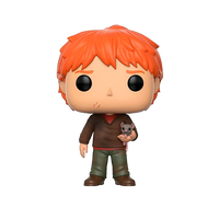 Figura POP Harry Potter Ron Weasley with Scabbers