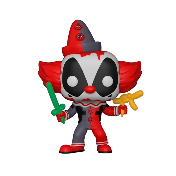 Figura POP Marvel Deadpool Parody Deadpool Clown Figura POP Marvel Deadpool Parody Deadpool Clown