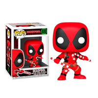 Figura POP Marvel Holiday Deadpool with Candy Canes