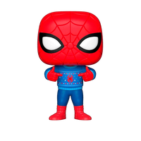 Figura POP Marvel Holiday SpiderMan with Ugly Sweater