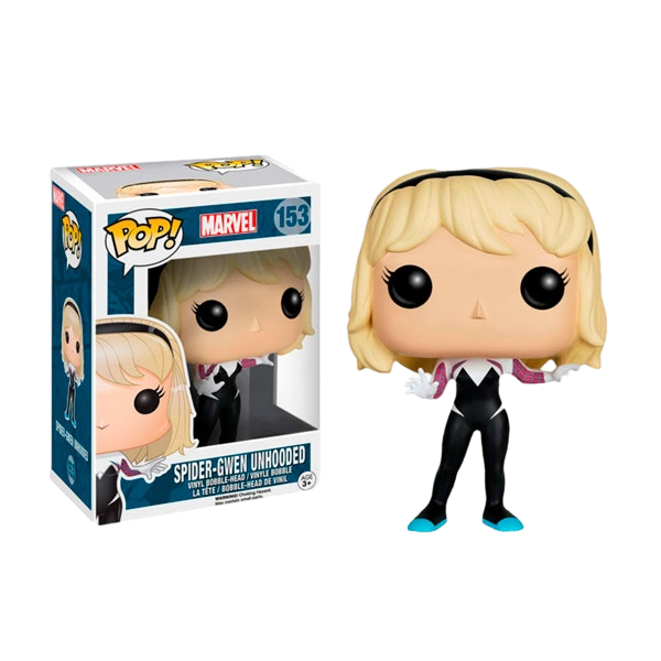 Figura POP Marvel Spiderman SpiderGwen Unhooded Exclusive Figura POP Marvel Spiderman SpiderGwen Unhooded Exclusive