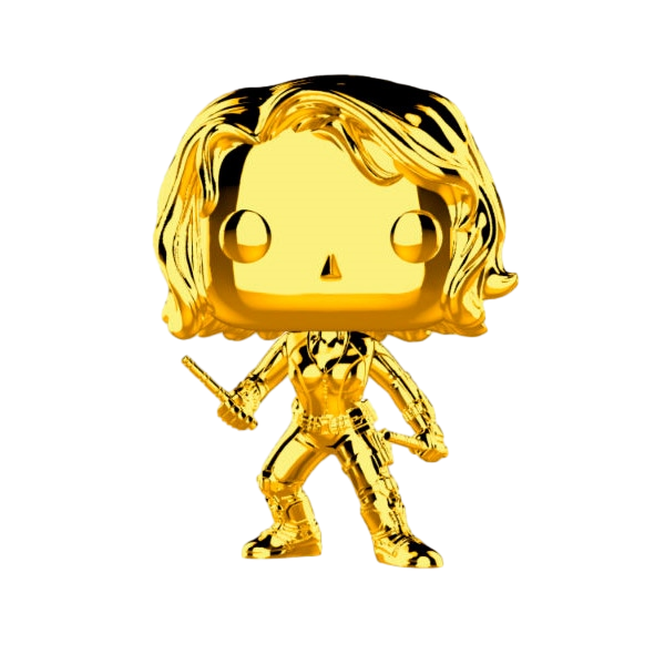 Figura POP Marvel Studios 10 Black Widow Gold Chrome Figura POP Marvel Studios 10 Black Widow Gold Chrome