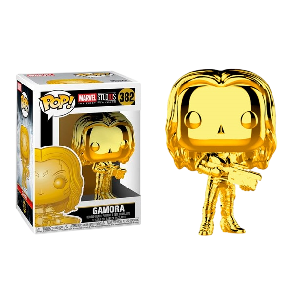 Figura POP Marvel Studios 10 Gamora Gold Chrome Figura POP Marvel Studios 10 Gamora Gold Chrome