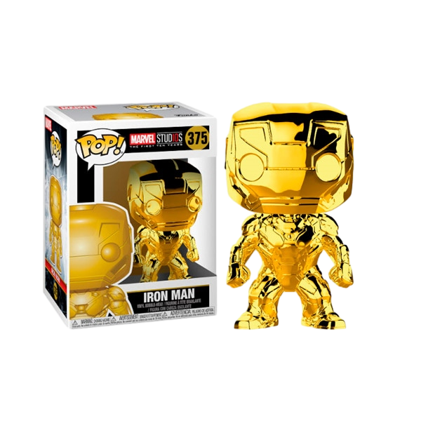 Figura POP Marvel Studios 10 Iron Man Gold Chrome Figura POP Marvel Studios 10 Iron Man Gold Chrome