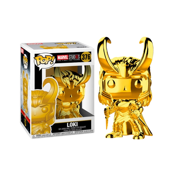 Figura POP Marvel Studios 10 Loki Gold Chrome Figura POP Marvel Studios 10 Loki Gold Chrome