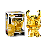 Figura POP Marvel Studios 10 Loki Gold Chrome Figura POP Marvel Studios 10 Loki Gold Chrome