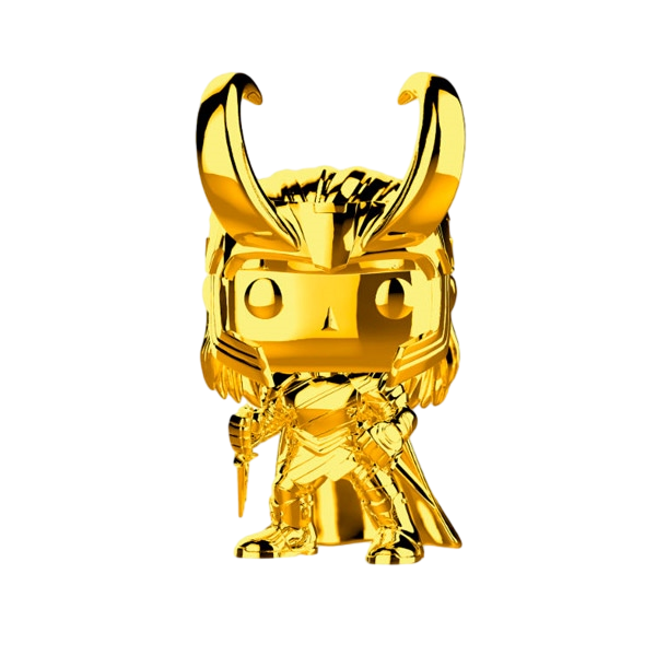 Figura POP Marvel Studios 10 Loki Gold Chrome Figura POP Marvel Studios 10 Loki Gold Chrome
