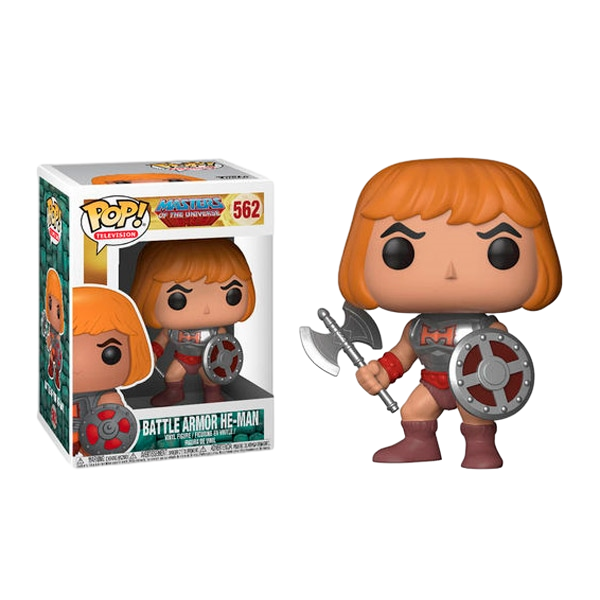 Figura POP Masters of the Universe HeMan with Battle Armor Figura POP Masters of the Universe HeMan with Battle Armor