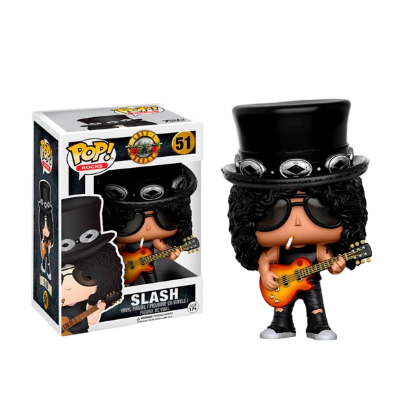 Figura POP Rocks Guns N Roses Slash Figura POP Rocks Guns N Roses Slash