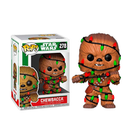 Figura POP Star Wars Holiday Chewie with Lights