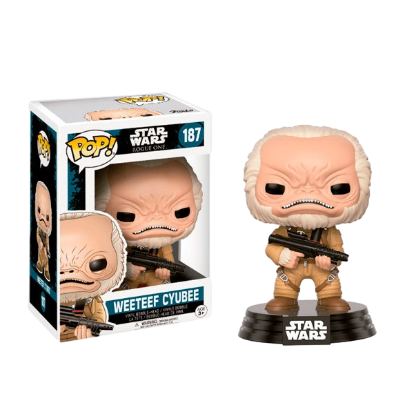 Figura POP Star Wars Rogue One Weeteef Cyubee Figura POP Star Wars Rogue One Weeteef Cyubee
