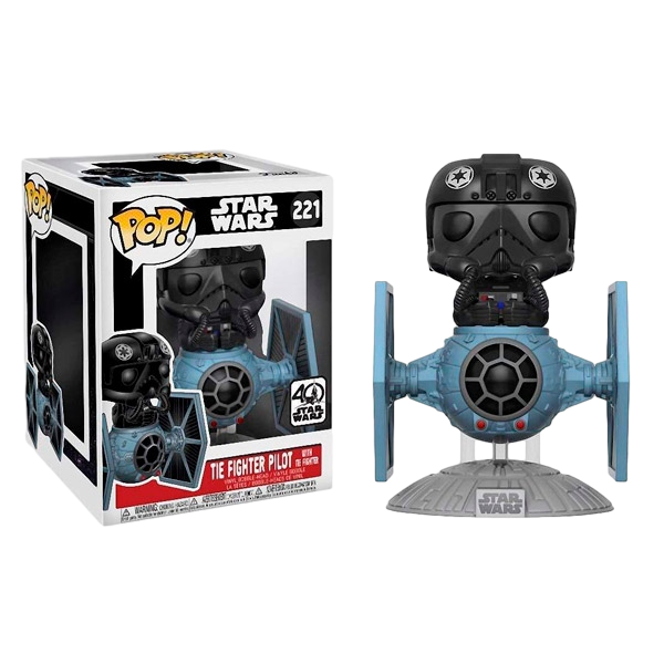 Figura POP Star Wars Tie Fighter with Tie Pilot Limited 15cm Figura POP Star Wars Tie Fighter with Tie Pilot Limited 15cm