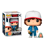 Figura POP Stranger Things Dustin with Baby Dart Exclusive
