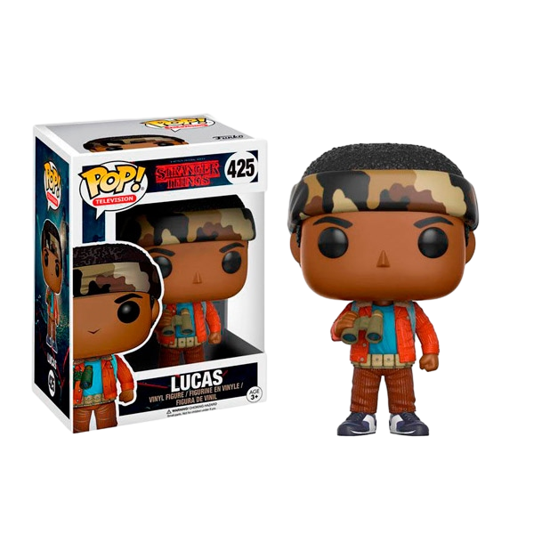 Figura POP Stranger Things Lucas with Binoculars Figura POP Stranger Things Lucas with Binoculars