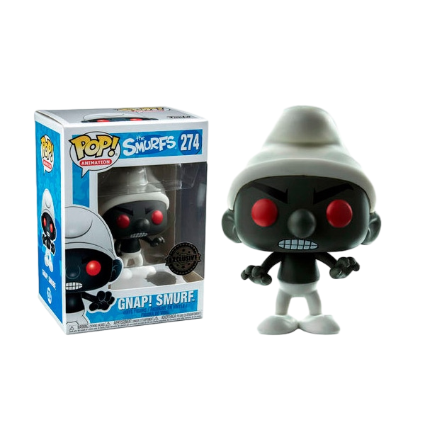 Figura POP The Smurfs Black Smurf Exclusive Figura POP The Smurfs Black Smurf Exclusive