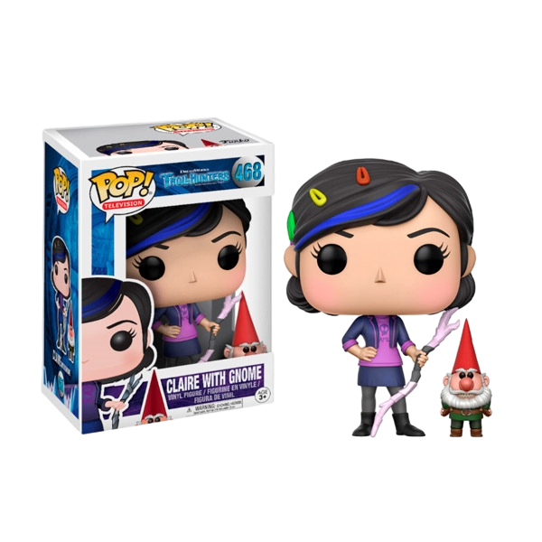 Figura POP Trollhunters Claire with gnome Figura POP Trollhunters Claire with gnome