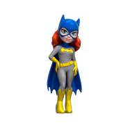 Figura Rock Candy DC comics Modern Batgirl Blue Costume Figura Rock Candy DC comics Modern Batgirl Blue Costume