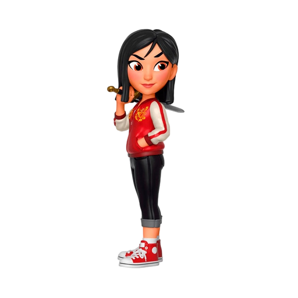 Figura Rock Candy Disney Comfy Princesses Mulan Figura Rock Candy Disney Comfy Princesses Mulan