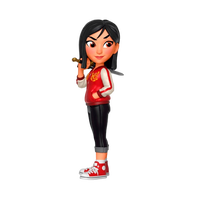 Figura Rock Candy Disney Comfy Princesses Mulan Figura Rock Candy Disney Comfy Princesses Mulan