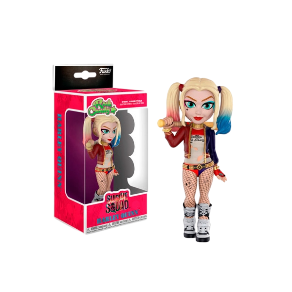 Figura Rock Candy Suicide Squad Harley Quinn Figura Rock Candy Suicide Squad Harley Quinn