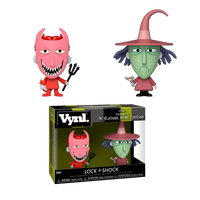 Figuras Vynl Disney Pesadilla Antes de Nav Lock and Shock Figuras Vynl Disney Pesadilla Antes de Nav Lock and Shock
