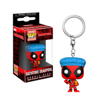 Llavero Pocket POP Marvel Deadpool Bathtime