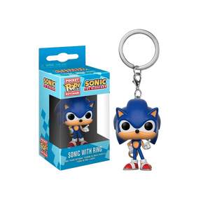Llavero Pocket POP Sonic with Ring Llavero Pocket POP Sonic with Ring