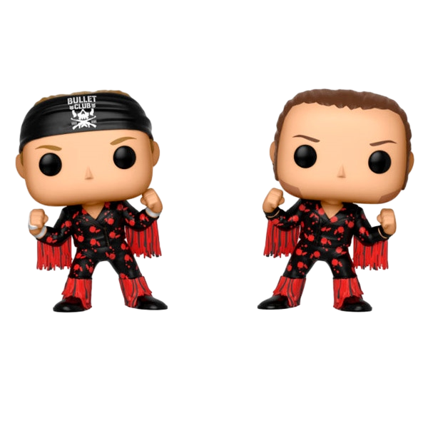 Figuras POP New Japan Pro Wrestling Bullet Club Young Bucks Figuras POP New Japan Pro Wrestling Bullet Club Young Bucks