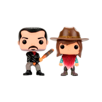Pack 2 figuras POP The Walking Dead Negan amp Carl Exclusive Pack 2 figuras POP The Walking Dead Negan amp Carl Exclusive