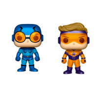 Figuras POP DC Blue Beetle amp Booster Gold Metallic Exclusive