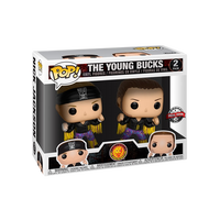 Set 2 figuras POP WWE Bullet Club Young Bucks Exclusive Set 2 figuras POP WWE Bullet Club Young Bucks Exclusive