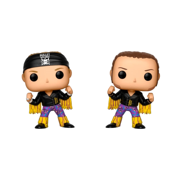 Set 2 figuras POP WWE Bullet Club Young Bucks Exclusive Set 2 figuras POP WWE Bullet Club Young Bucks Exclusive