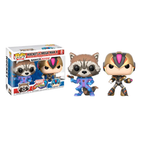 Figuras POP Capcom vs Marvel Rocket vs MegaMan X Exclusive