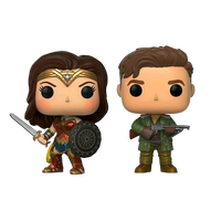 Figuras POP DC Wonder Woman amp Steve Trevor