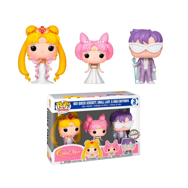Figuras POP Sailor MQueen Serenity Small Lady King Endymion Figuras POP Sailor MQueen Serenity Small Lady King Endymion