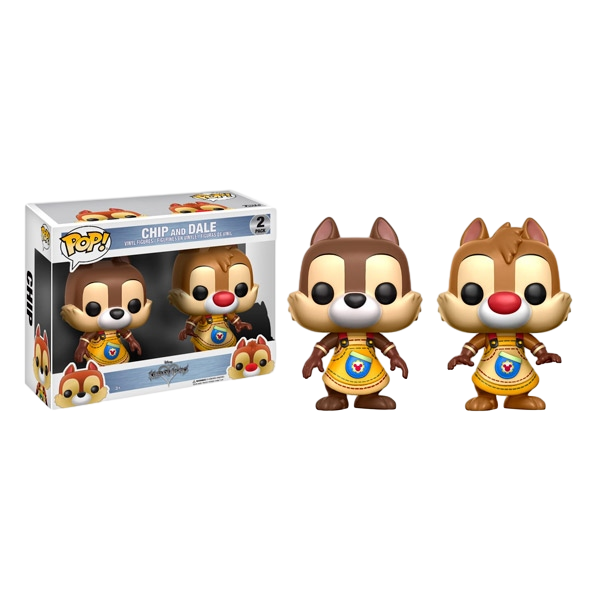 Set figuras POP Kingdom Hearts Chip and Dale Set figuras POP Kingdom Hearts Chip and Dale