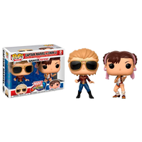 Set figuras POP Marvel Captain Marvel vs ChunLi Set figuras POP Marvel Captain Marvel vs ChunLi