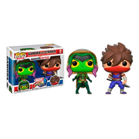 Set figuras POP Marvel Gamora vs Strider
