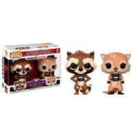 Figuras POP Marvel Guardians of the Galaxy Rocket amp Lylla