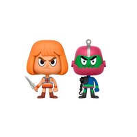 Set figuras Vynl Masters Of The Universe HeMan y Trapjaw Set figuras Vynl Masters Of The Universe HeMan y Trapjaw
