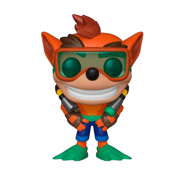 Funko POP Crash Bandicoot Crash with Scuba Series 2 Funko POP Crash Bandicoot Crash with Scuba Series 2