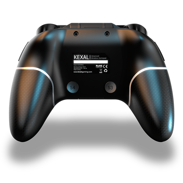 Krom Kexal  Gamepad Bluetooth y USB Compatible Multiplataforma PC Nintendo Switch iOS Android Krom Kexal  Gamepad Bluetooth y USB Compatible Multiplataforma PC Nintendo Switch iOS Android
