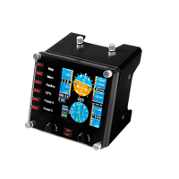 Logitech G Panel de instrumentos Saitek Pro Flight Simulador de vuelo pantalla LCD Mando de simulación Logitech G Panel de instrumentos Saitek Pro Flight Simulador de vuelo pantalla LCD Mando de simulación