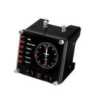 Logitech G Panel de instrumentos Saitek Pro Flight Simulador de vuelo pantalla LCD Mando de simulación Logitech G Panel de instrumentos Saitek Pro Flight Simulador de vuelo pantalla LCD Mando de simulación