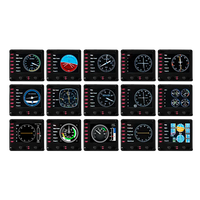 Logitech G Panel de instrumentos Saitek Pro Flight Simulador de vuelo pantalla LCD Mando de simulación Logitech G Panel de instrumentos Saitek Pro Flight Simulador de vuelo pantalla LCD Mando de simulación