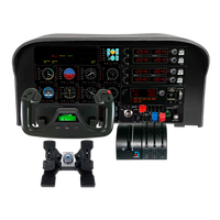 Logitech G Panel de instrumentos Saitek Pro Flight Simulador de vuelo pantalla LCD Mando de simulación Logitech G Panel de instrumentos Saitek Pro Flight Simulador de vuelo pantalla LCD Mando de simulación
