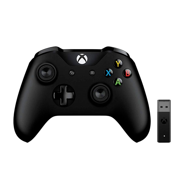 Microsoft Xbox Mando y adaptador inalámbrico para Windows Microsoft Xbox Mando y adaptador inalámbrico para Windows